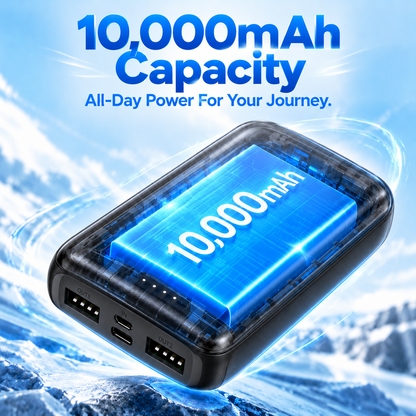 🔋 Add a Power Bank — Stay Warm Anywhere