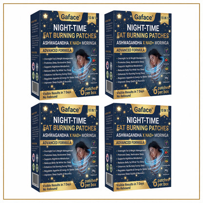 𝐆𝐚𝐟𝐚𝐜𝐞® 𝐍𝐈𝐆𝐇𝐓-𝐓𝐈𝐌𝐄 𝐅𝐀𝐓 𝐁𝐔𝐑𝐍𝐈𝐍𝐆 𝐏𝐀𝐓𝐂𝐇𝐄𝐒 — 𝐙𝐄𝐑𝐎 𝐏𝐈𝐋𝐋𝐒, 𝐙𝐄𝐑𝐎 𝐌𝐈𝐗𝐈𝐍𝐆, 𝐙𝐄𝐑𝐎 𝐄𝐗𝐓𝐑𝐀 𝐄𝐅𝐅𝐎𝐑𝐓, 𝐒𝐔𝐏𝐏𝐎𝐑𝐓 𝐖𝐇𝐈𝐋𝐄 𝐘𝐎𝐔 𝐒𝐋𝐄𝐄𝐏.