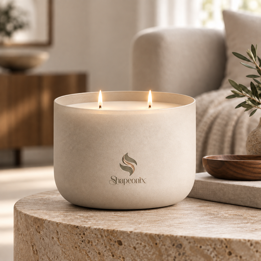 Shapeonix Halo Travel Tin Candle