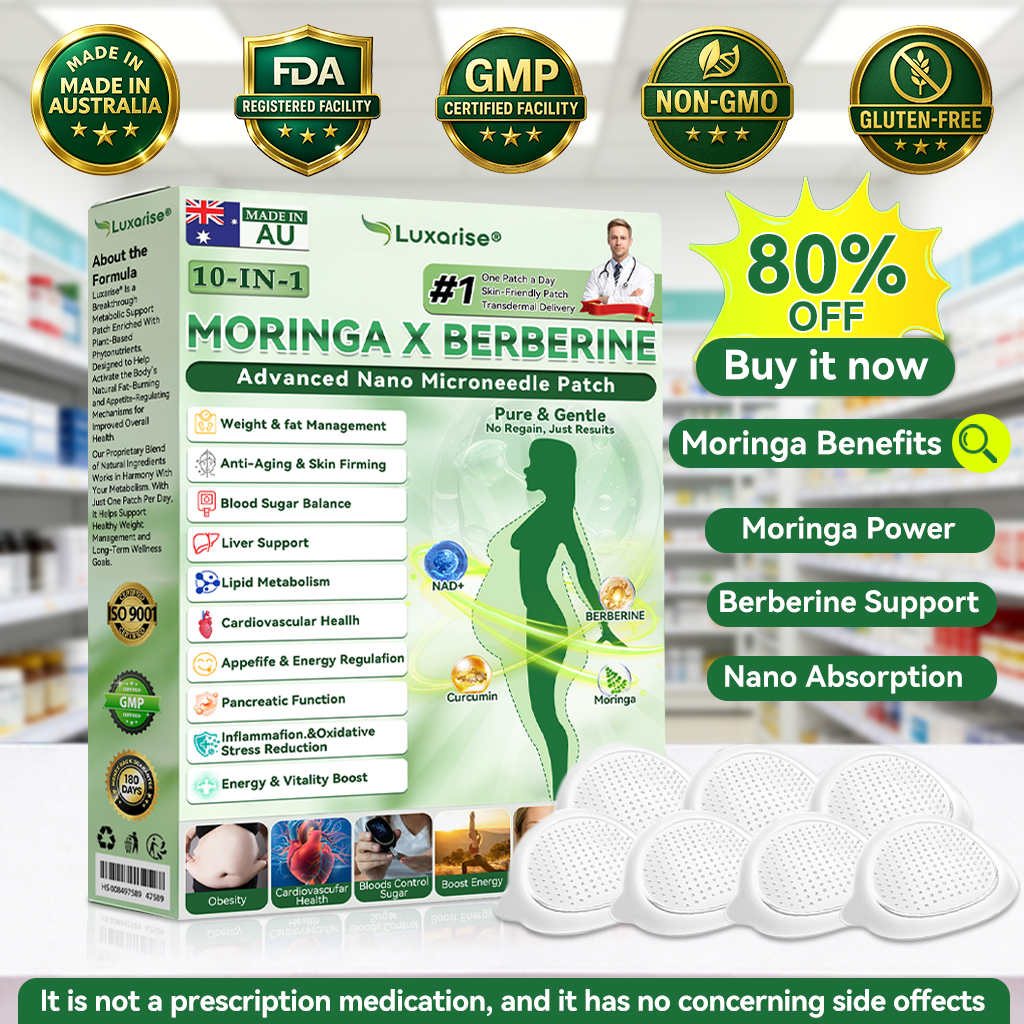 𝑶𝒇𝒇𝒊𝒄𝒊𝒂𝒍 𝑺𝒕𝒐𝒓𝒆  | 👩‍⚕️ 𝑳𝒖𝒙𝒂𝒓𝒊𝒔𝒆® 𝑴𝒐𝒓𝒊𝒏𝒈𝒂 & 𝑩𝒆𝒓𝒃𝒆𝒓𝒊𝒏𝒆 10-𝑰𝑵-1 𝑨𝒅𝒗𝒂𝒏𝒄𝒆𝒅 𝑵𝒂𝒏𝒐 𝑴𝒊𝒄𝒓𝒐𝒏𝒆𝒆𝒅𝒍𝒆 𝑷𝒂𝒕𝒄𝒉 (𝐎𝐧𝐜𝐞 𝐃𝐚𝐢𝐥𝐲, 𝐯𝐢𝐬𝐢𝐛𝐥𝐞 𝐜𝐡𝐚𝐧𝐠𝐞𝐬 𝐢𝐧 𝟕 𝐝𝐚𝐲𝐬）✅ 𝐎𝐛𝐞𝐬𝐢𝐭𝐲, 𝐃𝐢𝐚𝐛𝐞𝐭𝐞𝐬, 𝐒𝐥𝐞𝐞𝐩 𝐀𝐩𝐧𝐞𝐚, 𝐀𝐧𝐝 𝐉𝐨𝐢𝐧𝐭 𝐈𝐬𝐬𝐮𝐞𝐬✨