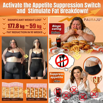 PAURAJU® 30-Min All-in-One Micro-Particle Fat-Burning Shorts🔑Ignites deep microcirculation to melt fat, flush toxins, and reverse metabolic aging.🍟
